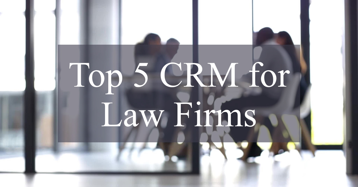 CRM for law firms
